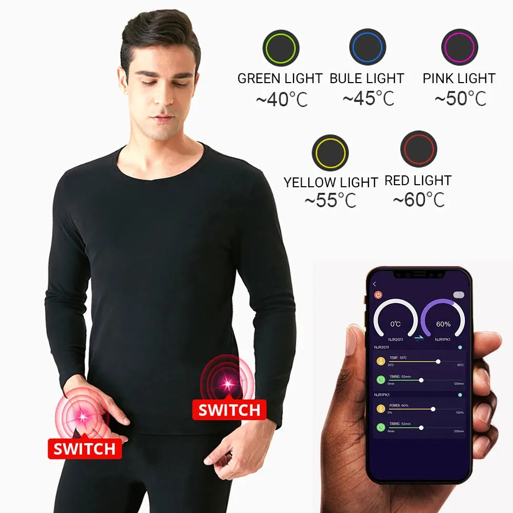 1 - AC - APP-Controlled Heated Jacket: USB-powered fleece, warm and convenient for winter