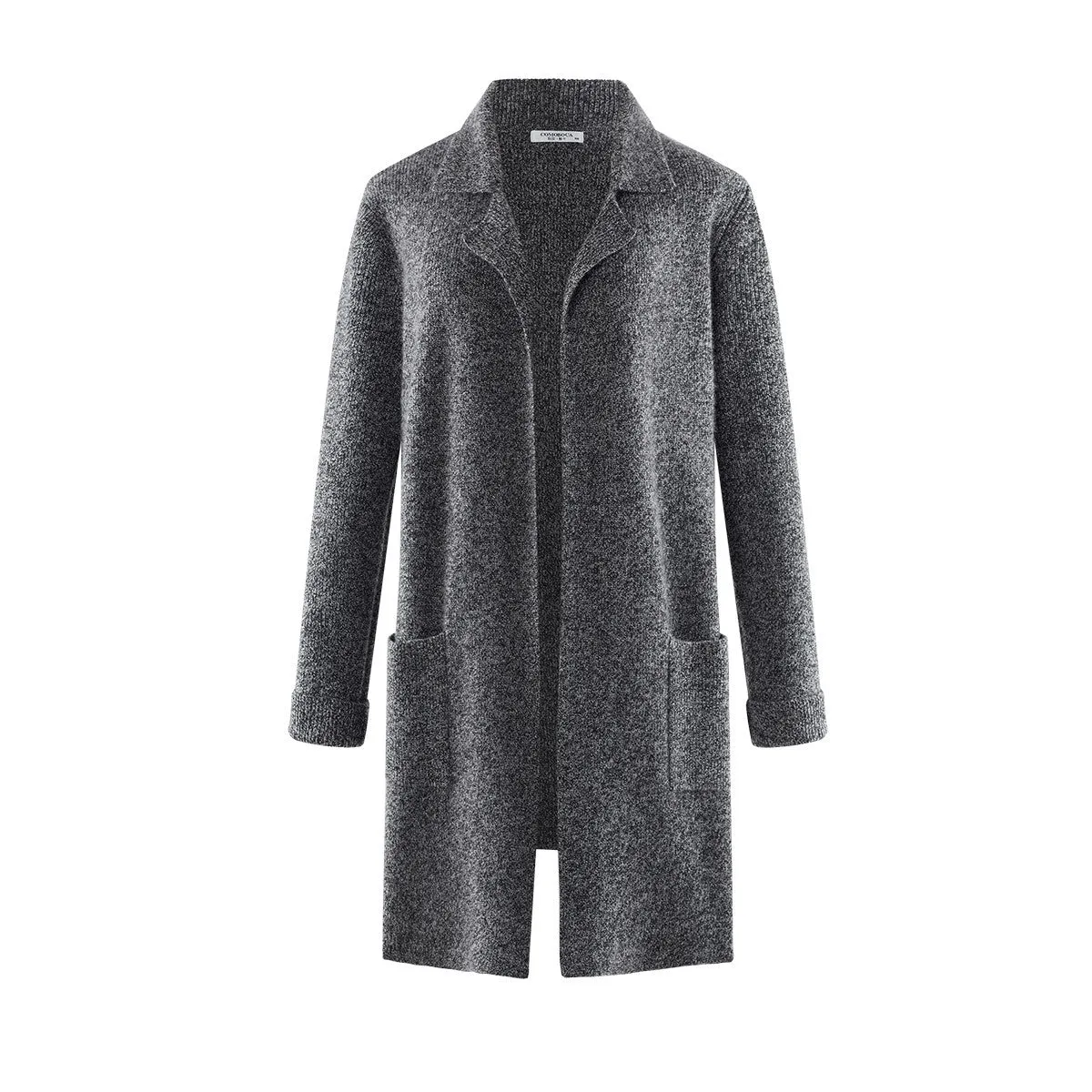 100% Cashmere Cardigan versatile and stylish Coat