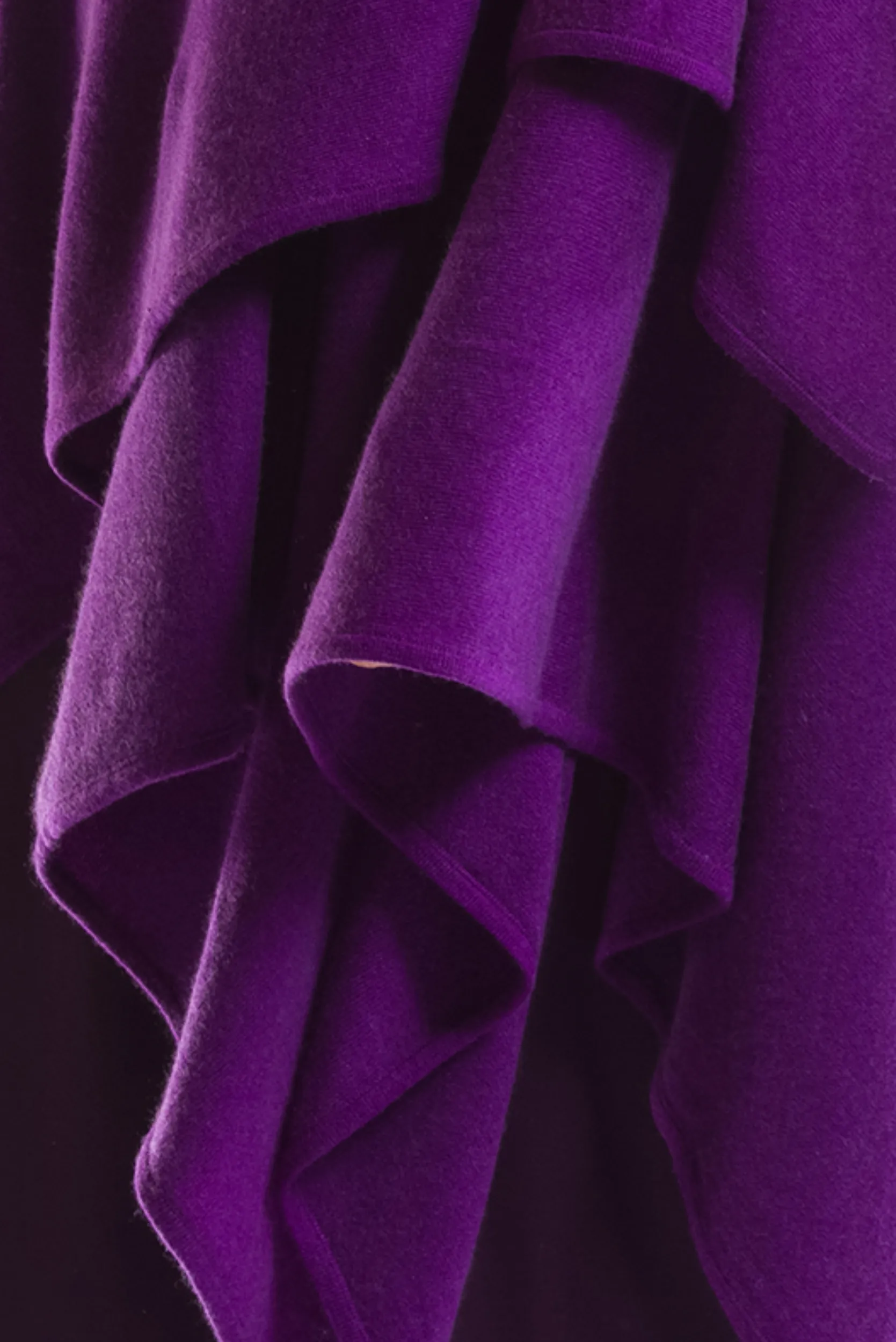 2 PLY AVALON CASHMERE CAPE PURPLE