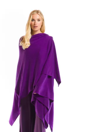 2 PLY AVALON CASHMERE CAPE PURPLE