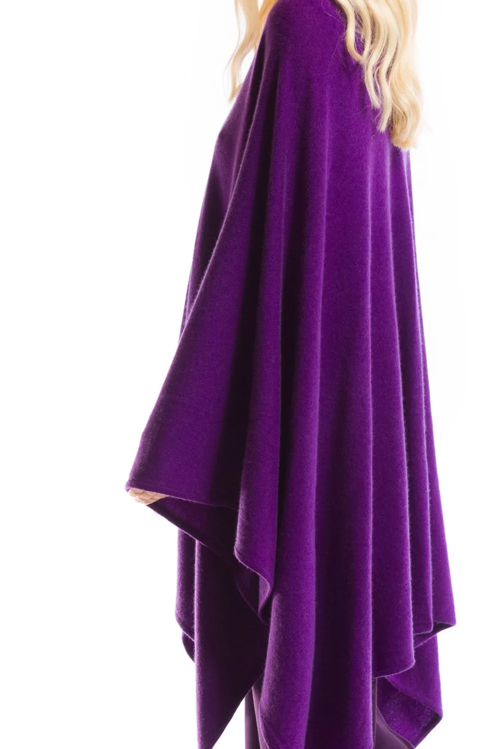 2 PLY AVALON CASHMERE CAPE PURPLE