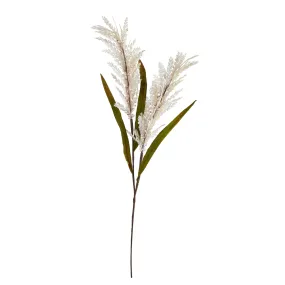 30" Artificial Sorghum Harvest Flower (Set of 12) - Low Maintenance, Life-Like & Vibrant Silk Flowers For Busy People.