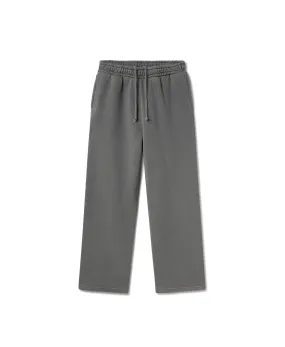 450 GSM 'Mud Gray' Straight-leg Pants