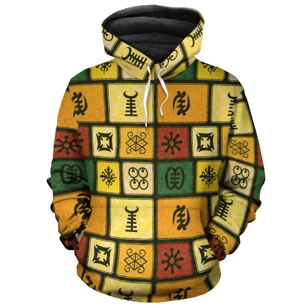 Adinkra Symbols Premium Hoodie