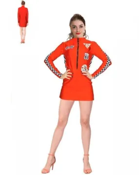 Adult Racing Car Girl Costume