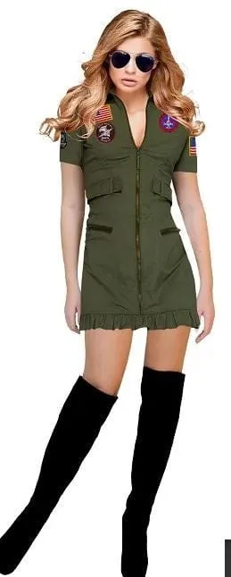 Air Force Pilot Costume for Women