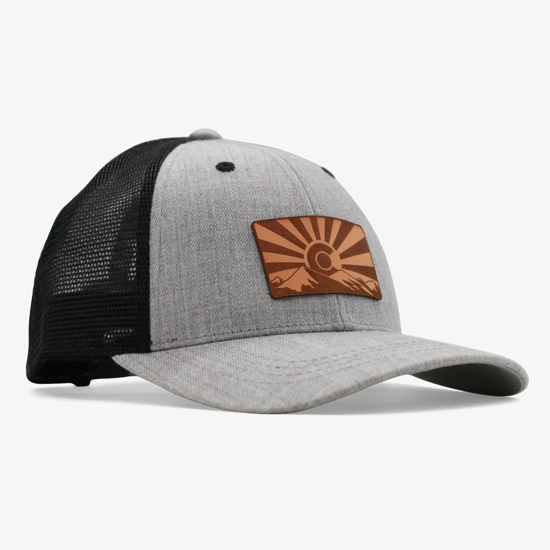 Aksels Laser Low Profile Colorado Sunset Snapback Hat