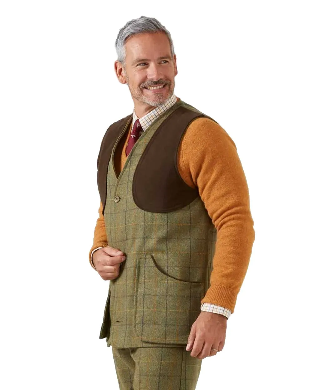 Alan Paine Rutland Tweed Shooting Waistcoat