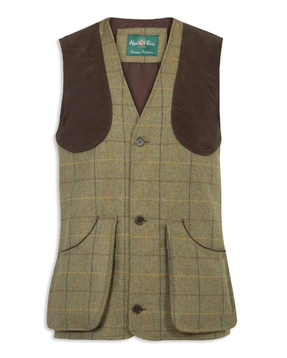 Alan Paine Rutland Tweed Shooting Waistcoat