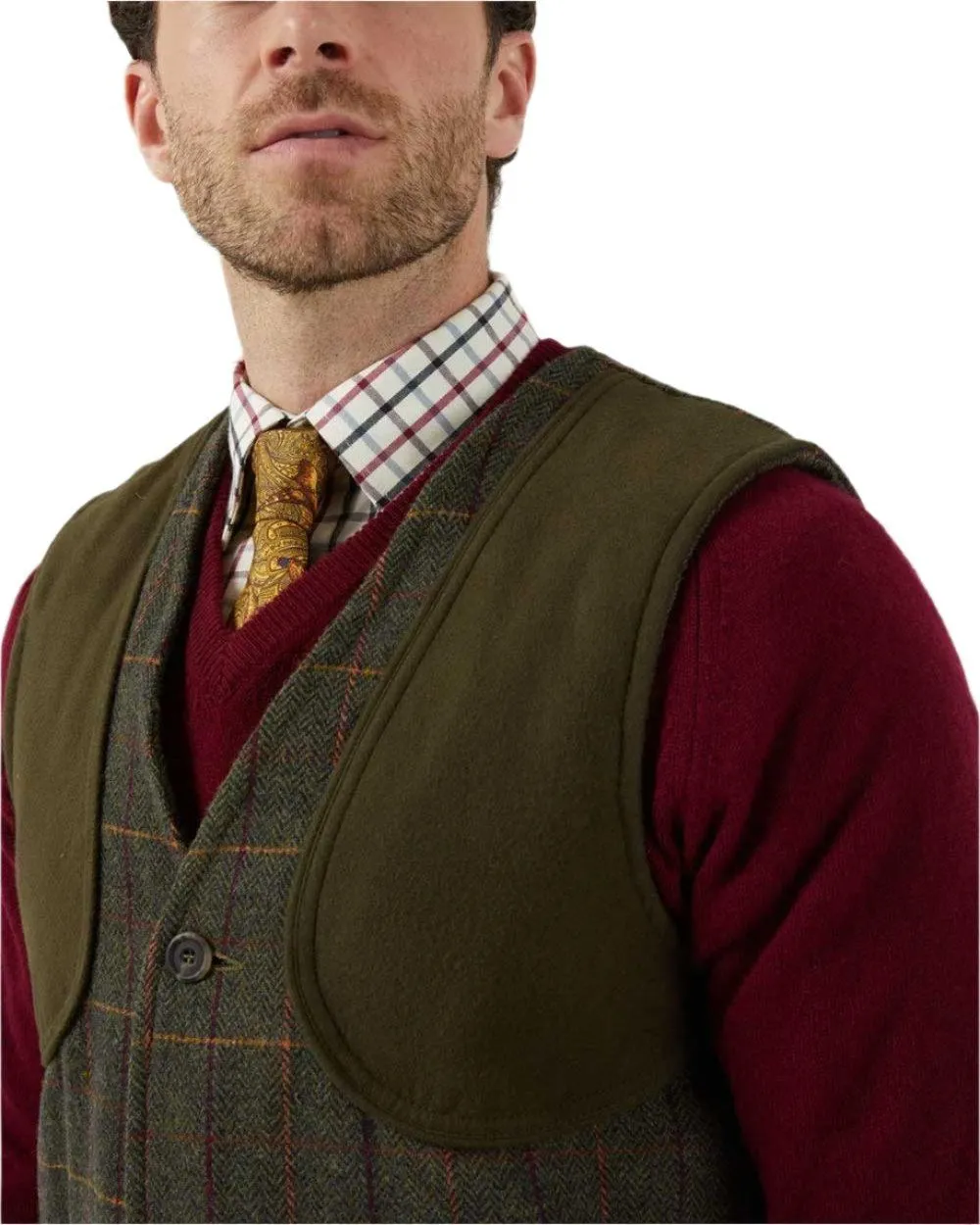 Alan Paine Rutland Tweed Shooting Waistcoat