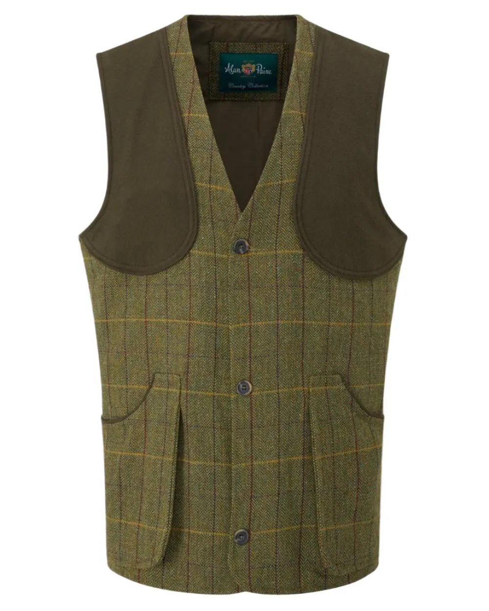 Alan Paine Rutland Tweed Shooting Waistcoat