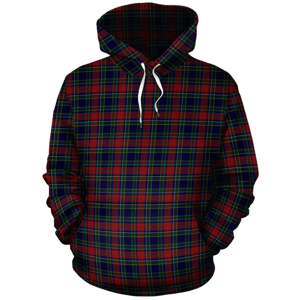 Allison Red Tartan Hoodie