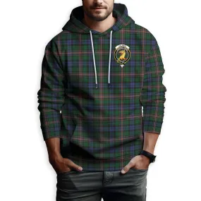 Allison Tartan Hoodie with Family Crest