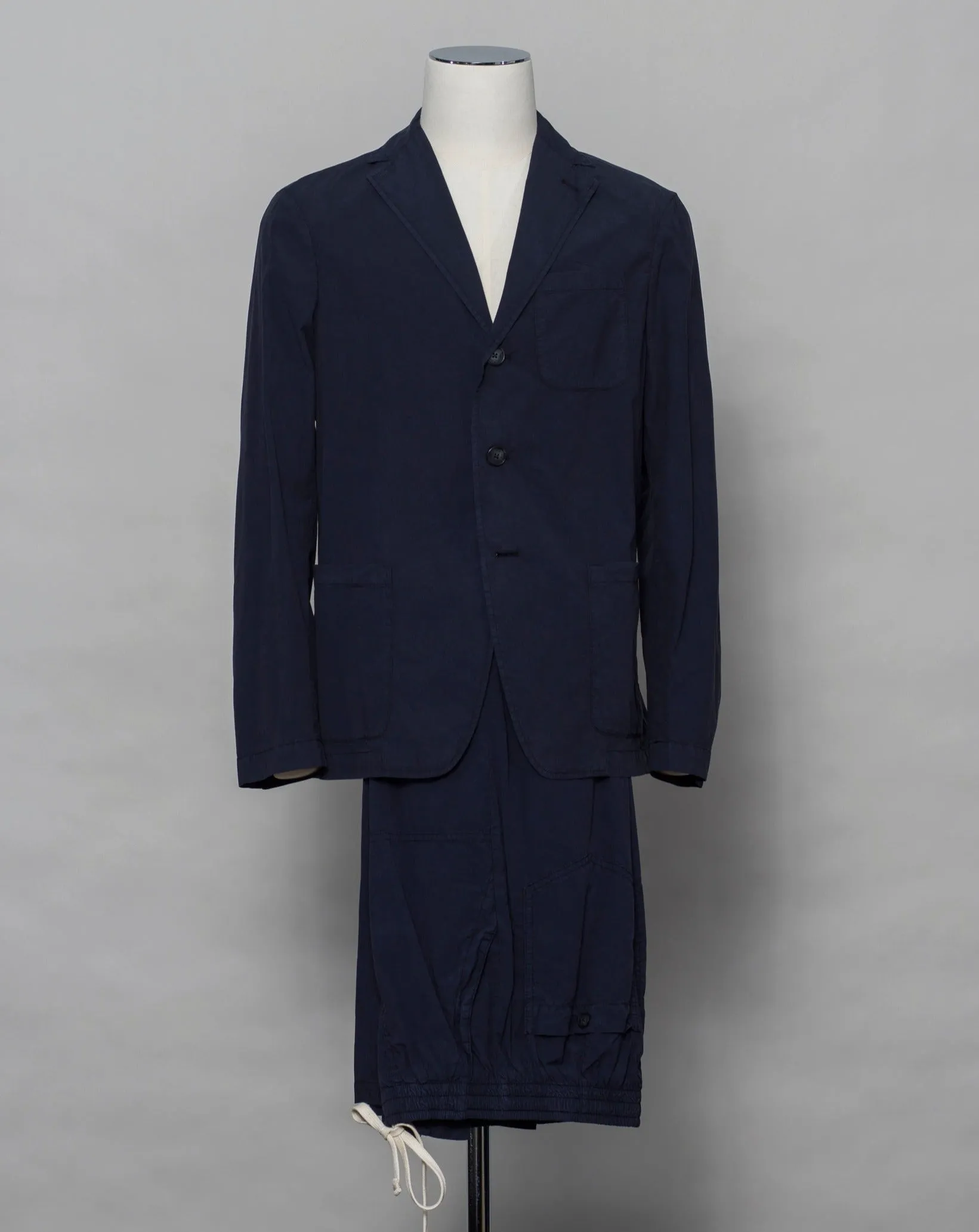 Altea Unconstructed Lightweight Shirt Jacket / Navy