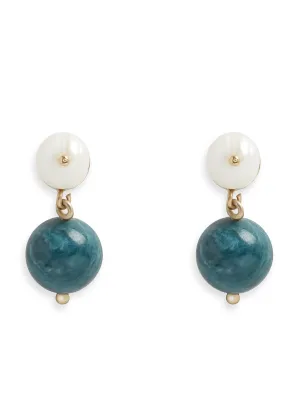 Anais Jade Pearl Earrings