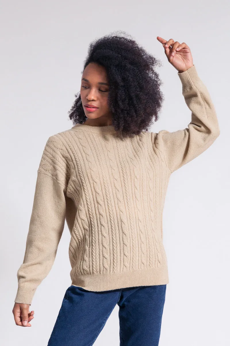 Andrea Unisex Sweater Recycled Wool