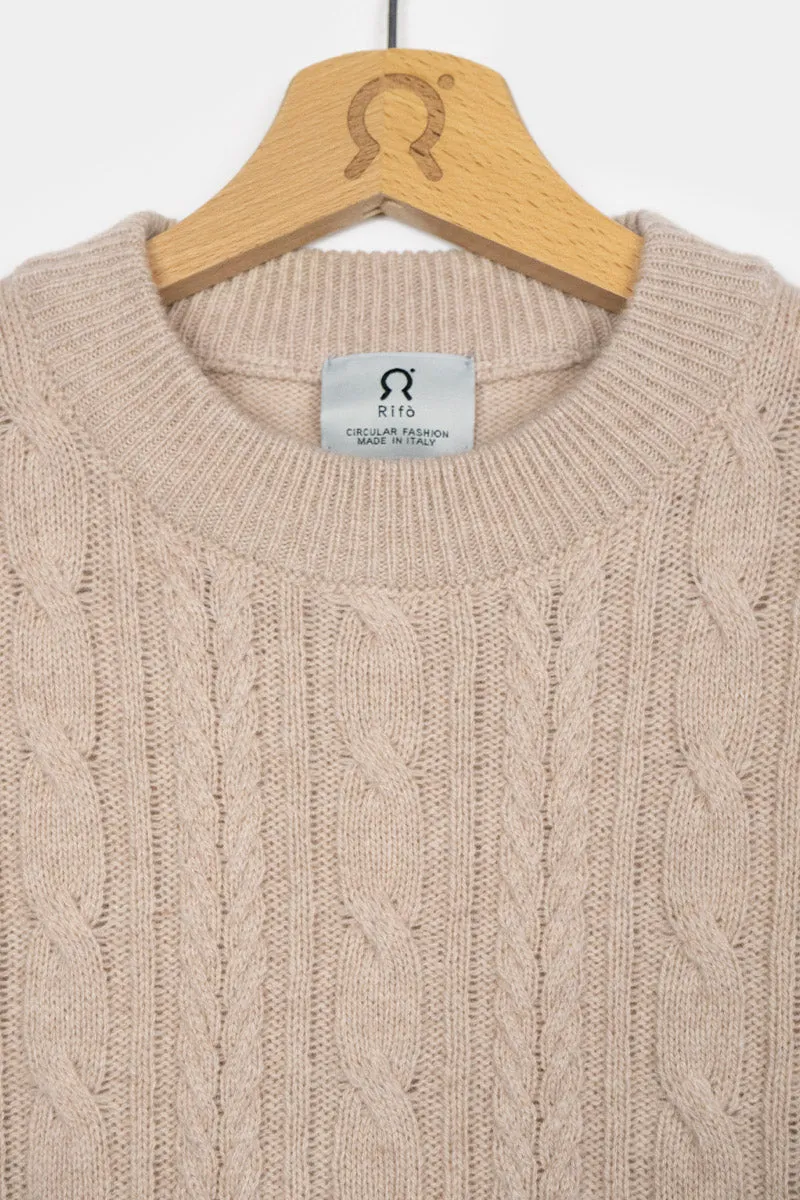 Andrea Unisex Sweater Recycled Wool