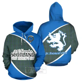 Arbuthnot Family Crest Tartan Hoodie Celebrate Saint Andrew's Day in Style