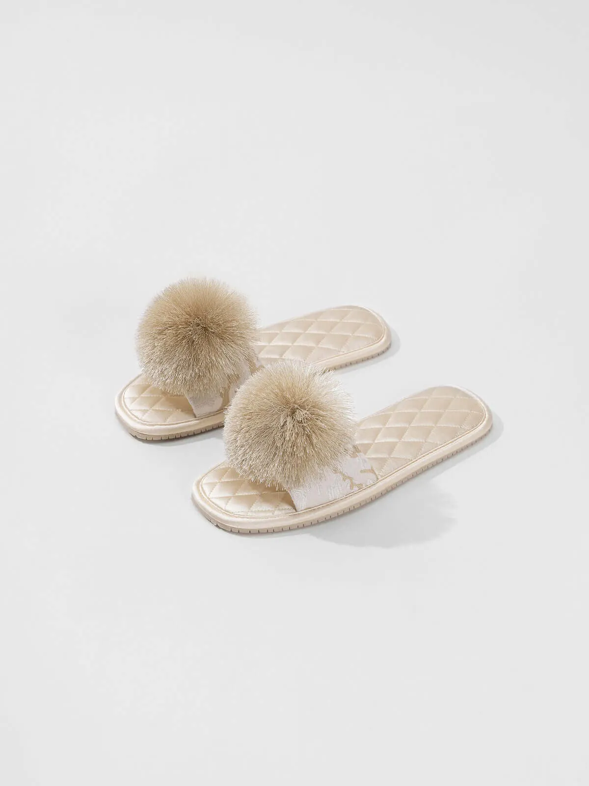 Asian-inspired Embroidered Slippers