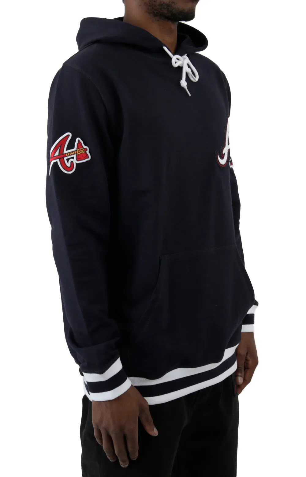 Atlanta Braves Logo Select Pullover Hoodie