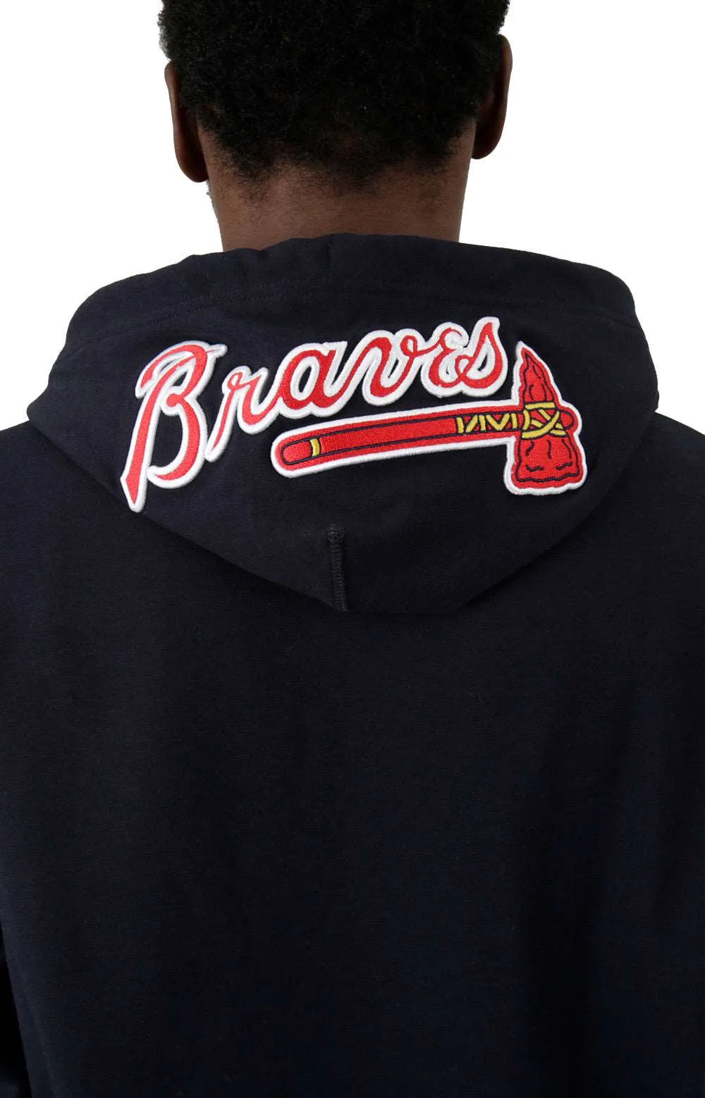 Atlanta Braves Logo Select Pullover Hoodie