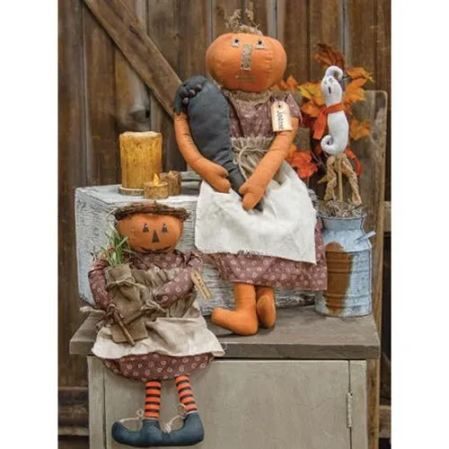 Autumn Pumpkin Doll