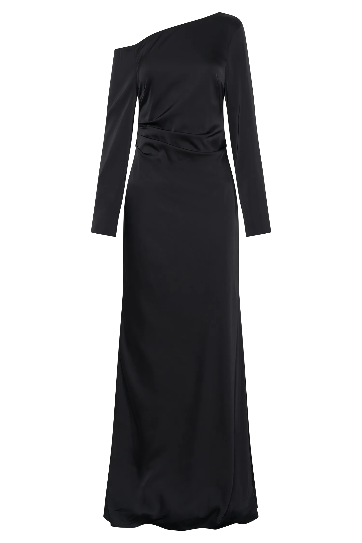 Avery Long Sleeve Maxi Dress - Black