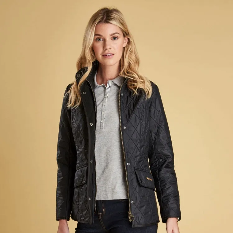 Barbour Ladies Cavalry Polarquilt Jacket - Black