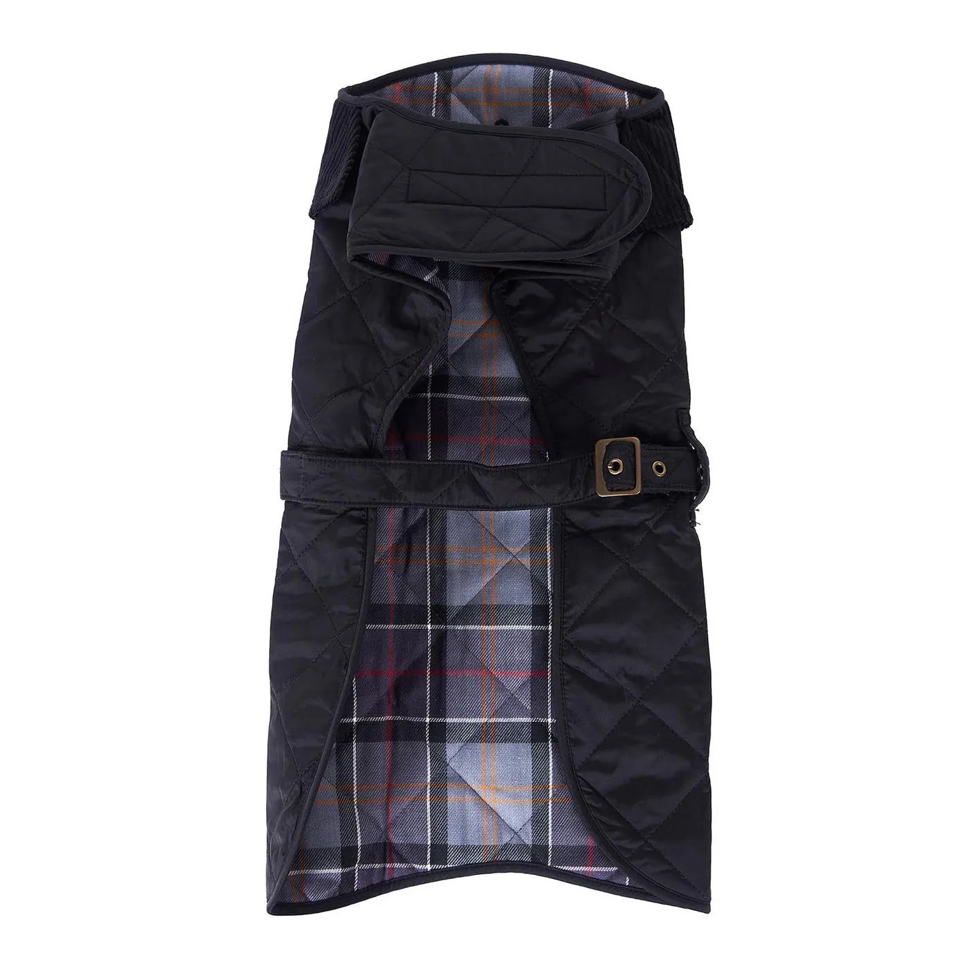 Barbour Quilted Navy Dog Coat