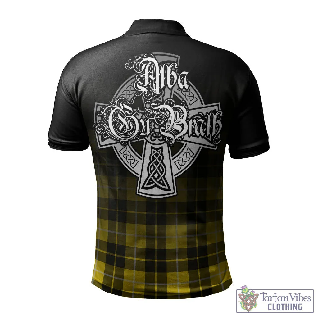 Barclay Dress Modern Tartan Polo Shirt Featuring Alba Gu Brath Family Crest Celtic Inspired