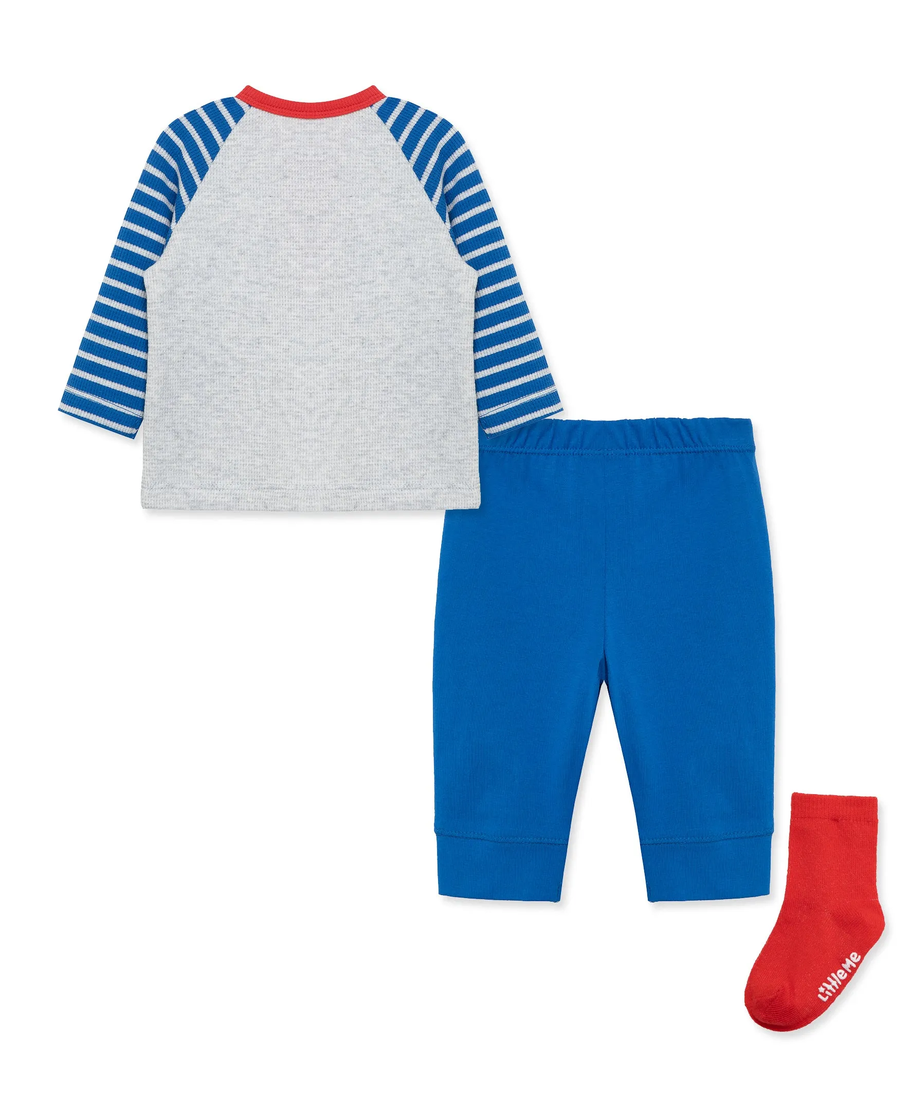 Baseball Jogger & Sock Set