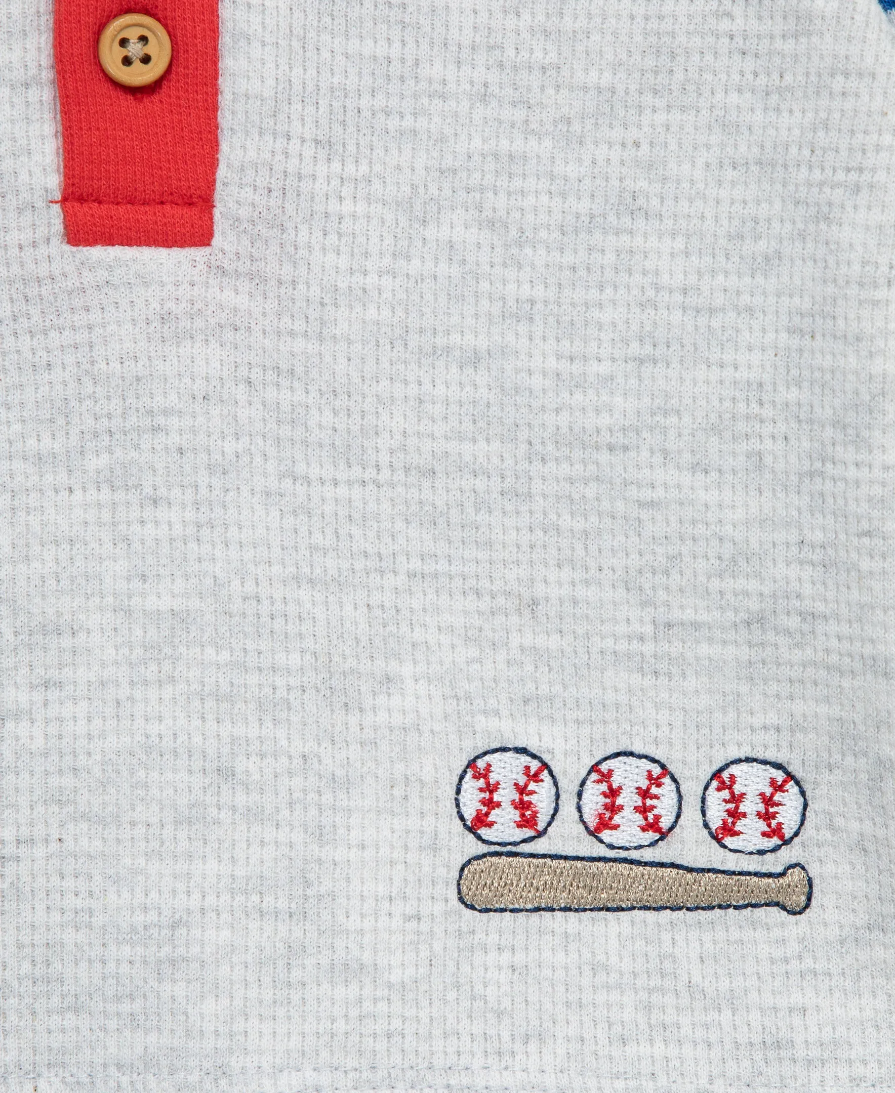 Baseball Jogger & Sock Set