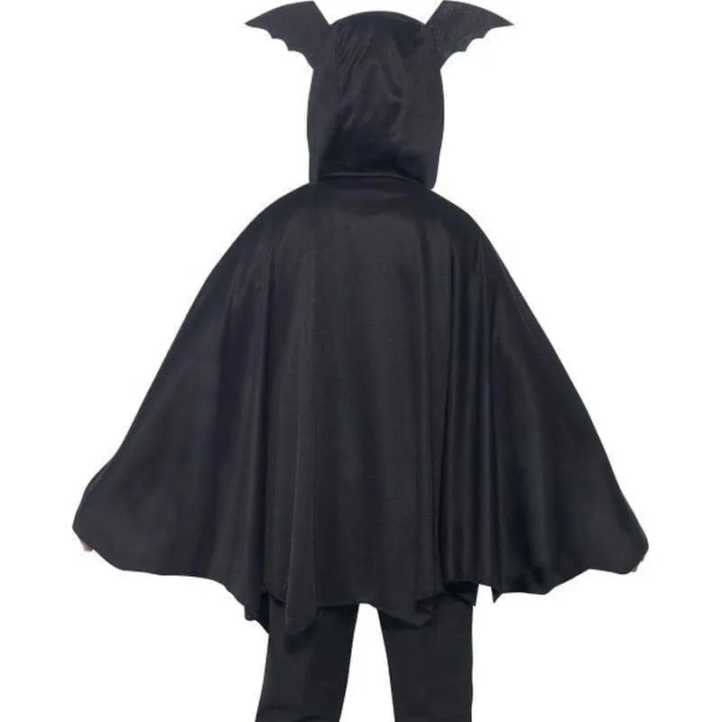 Bat Cape Kids Black