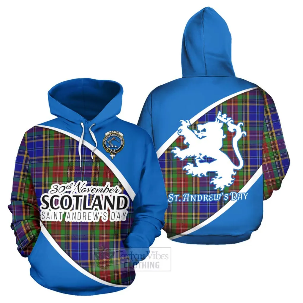 Beattie (Beatty) Family Crest Tartan Hoodie Celebrate Saint Andrew's Day in Style