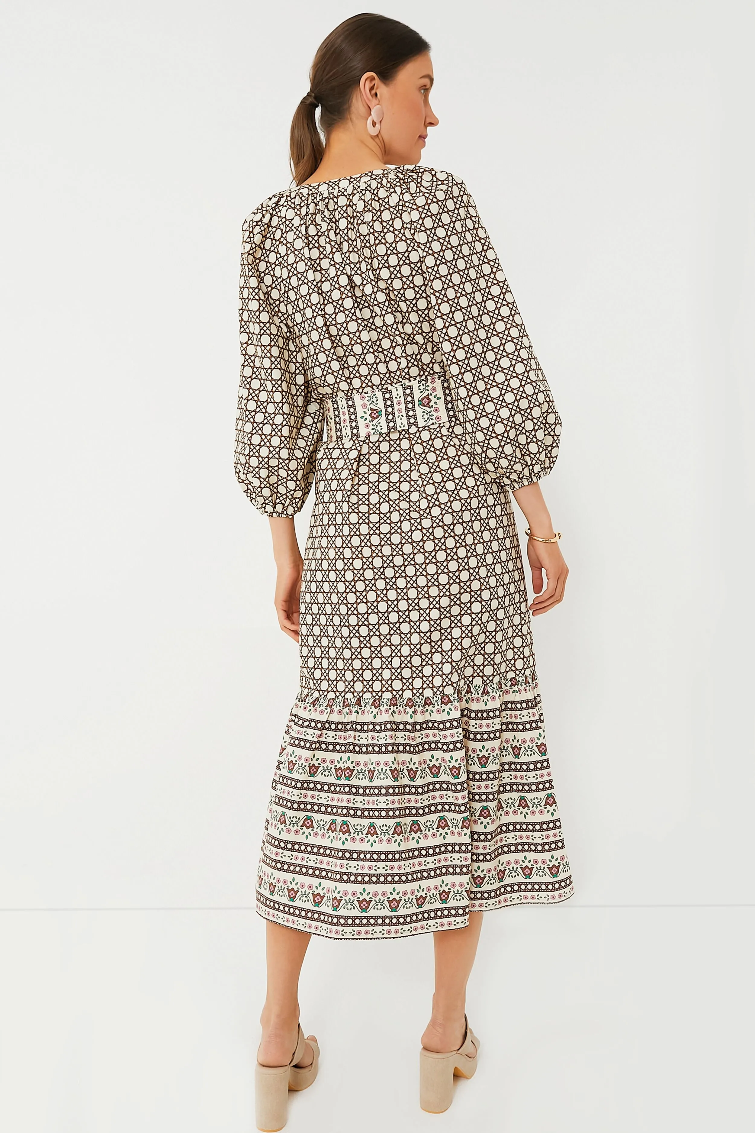 Birch Cane Border Lyles Dress