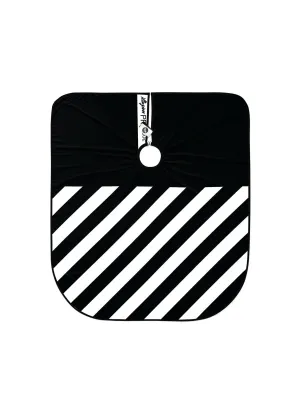 Black Half Stripe PRO Cape