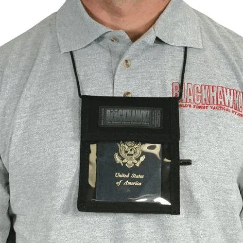 BLACKHAWK! Neck Id-Badge Pen Holder