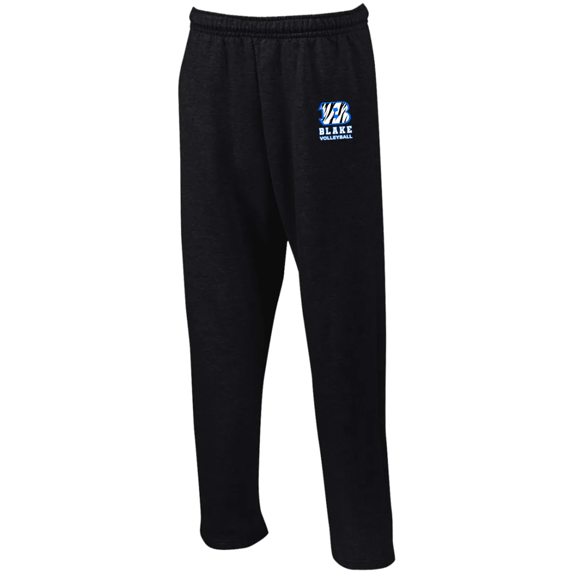 Blake Volleyball Open Bottom Sweatpants with Pockets