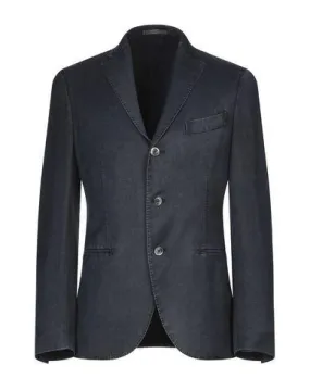 Boglioli Man Blazer Dark blue 46 suit