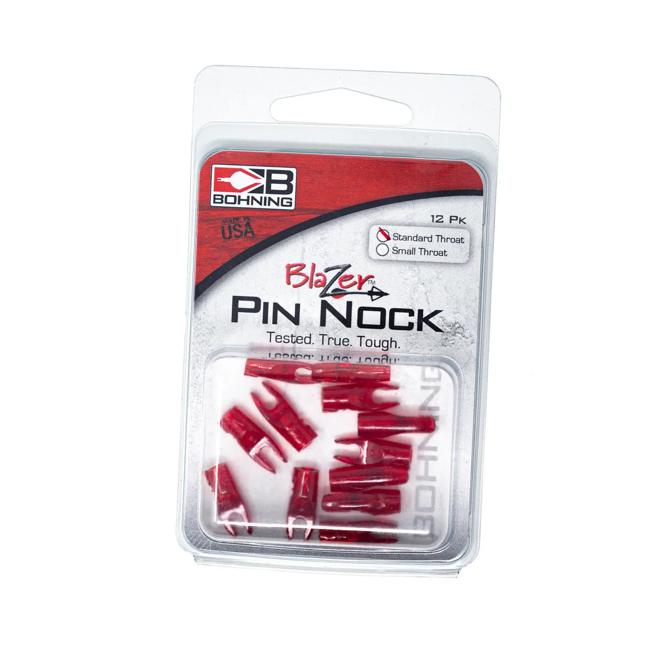 Bohning BLAZER PIN NOCK 12 pack