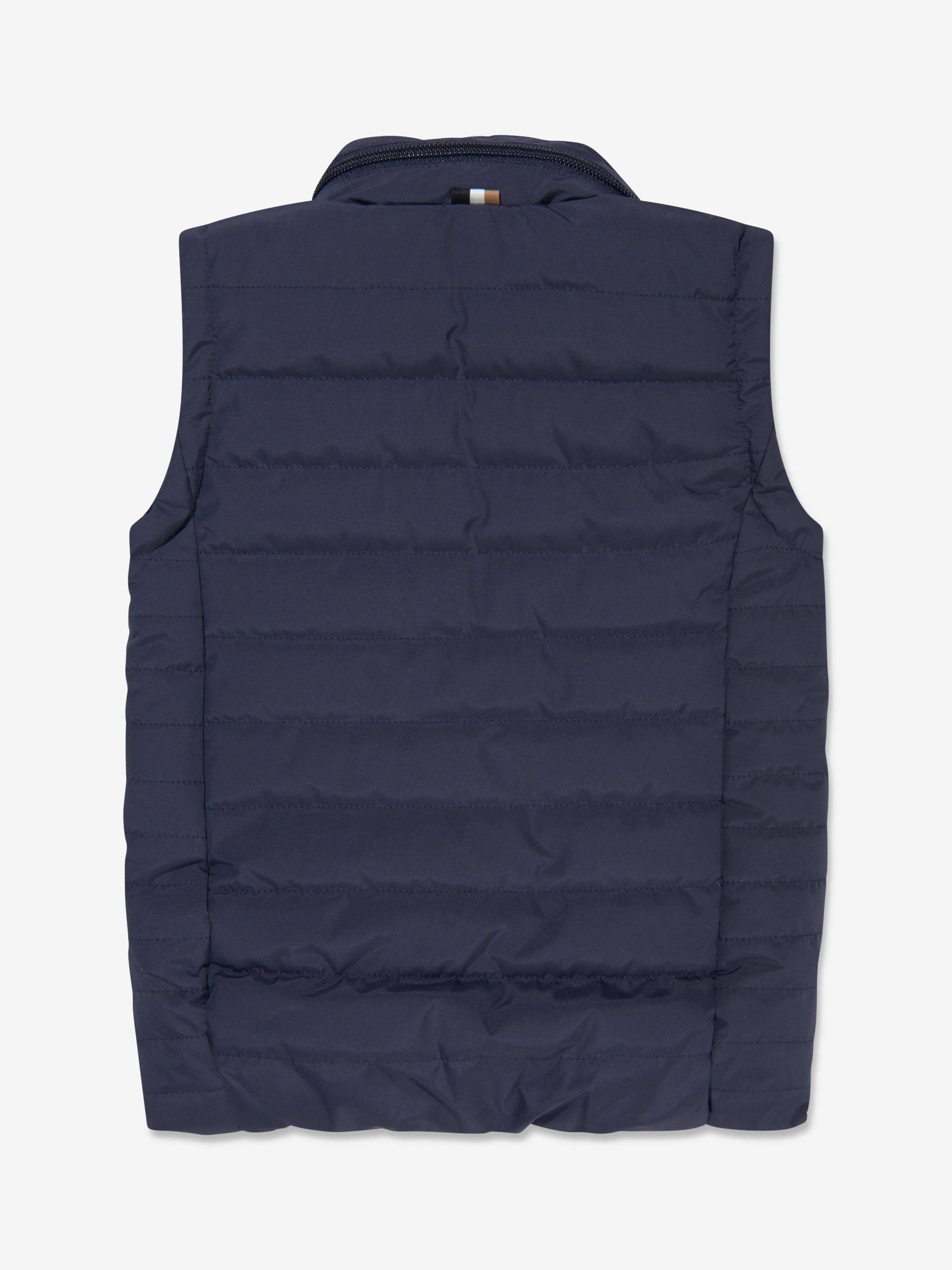 BOSS Boys Down Padded Gilet in Navy