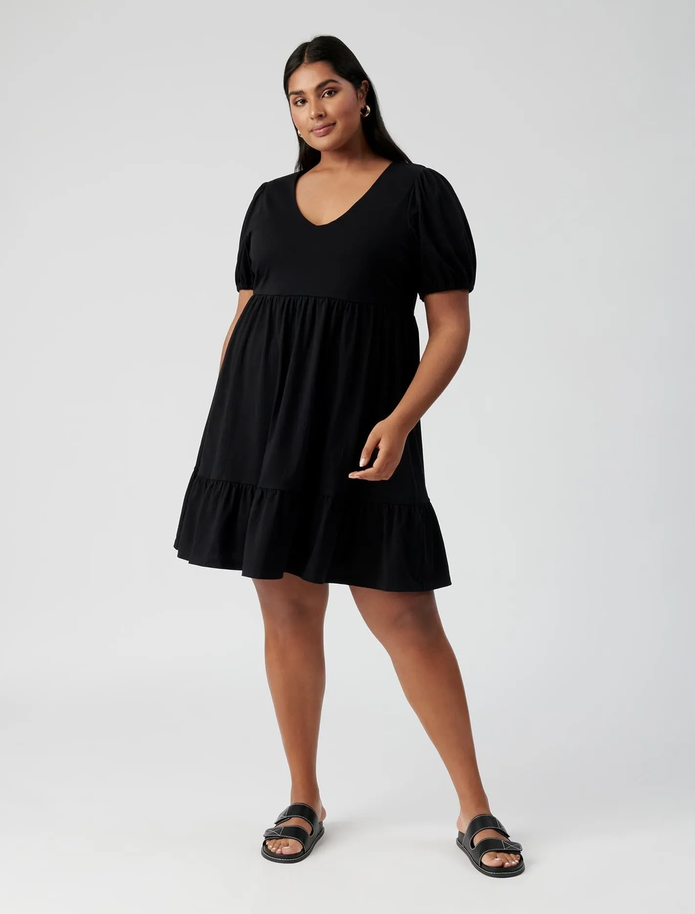 Brooke Curve Jersey Dress