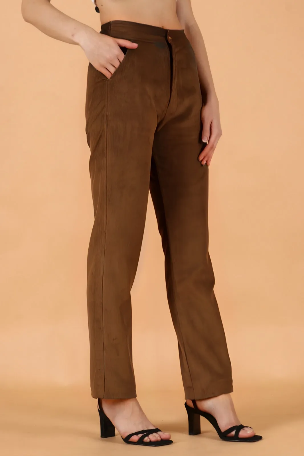 Brown Corduroy Pant