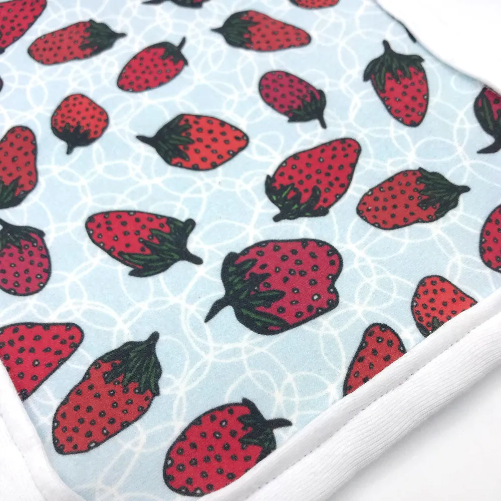 Bubbly Berries Burp Cloth - Organic Cotton