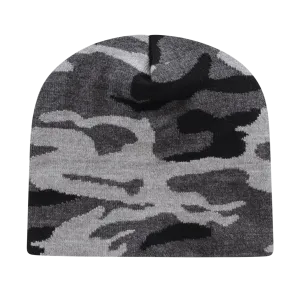 Cap America RKUC9 Urban Camouflage Knit Beanie