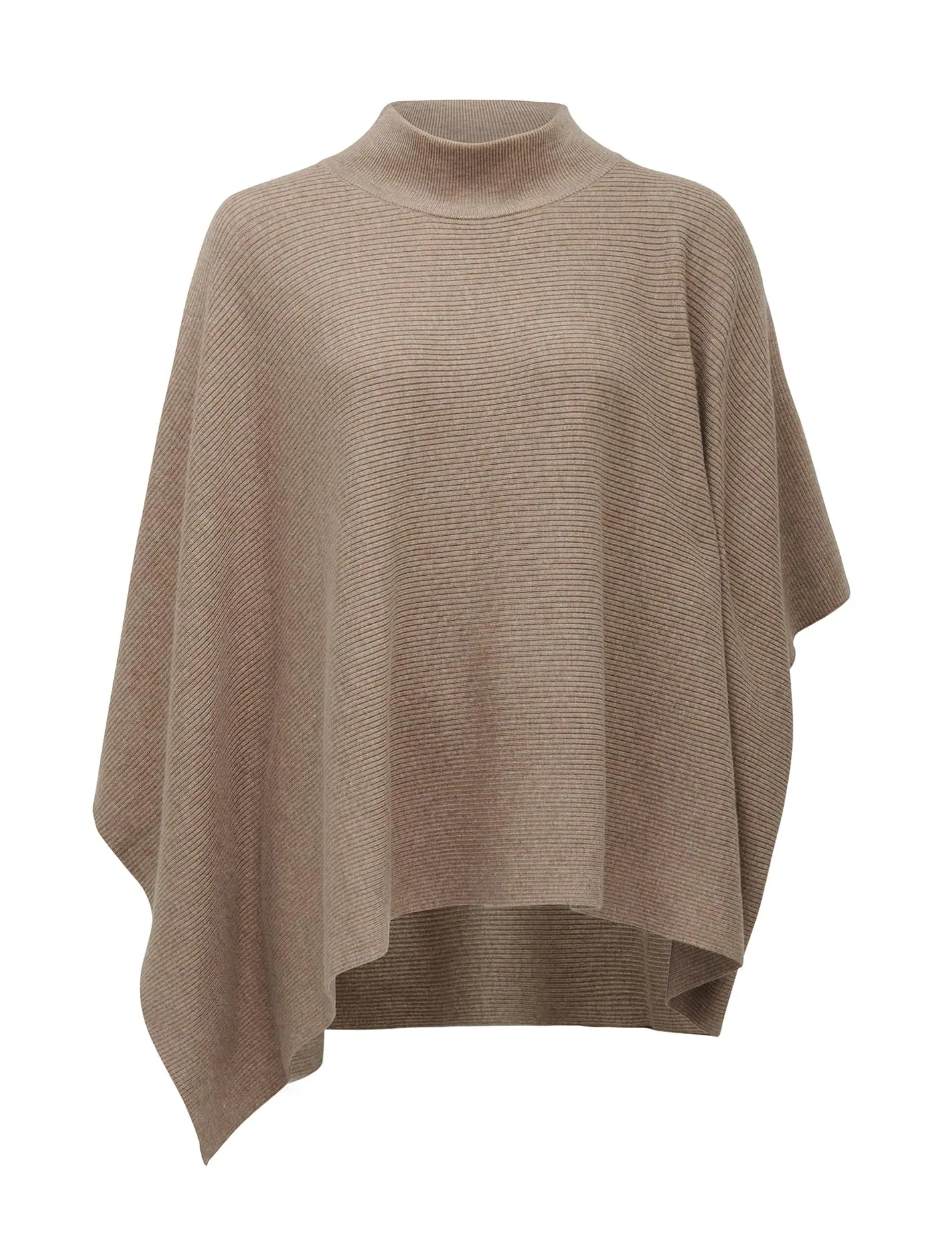 Cara Horizontal Rib Cape