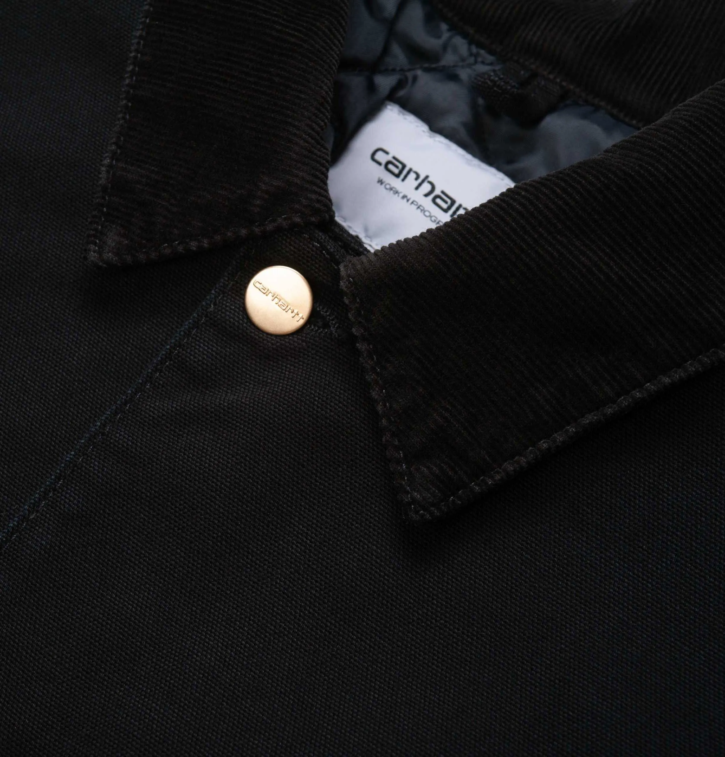 Carhartt WIP OG Chore Coat – Black/Black – Aged Canvas