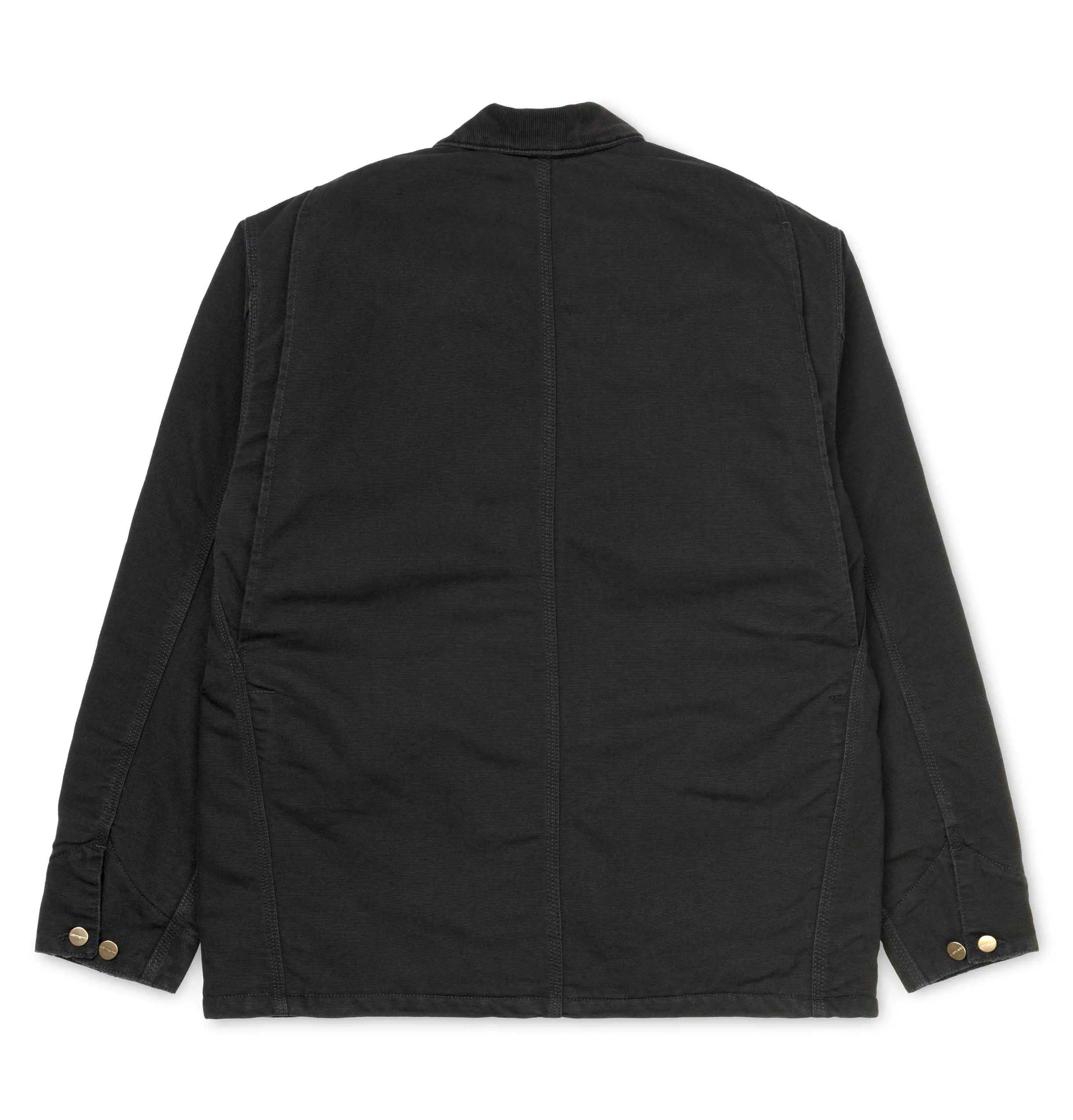 Carhartt WIP OG Chore Coat – Black/Black – Aged Canvas