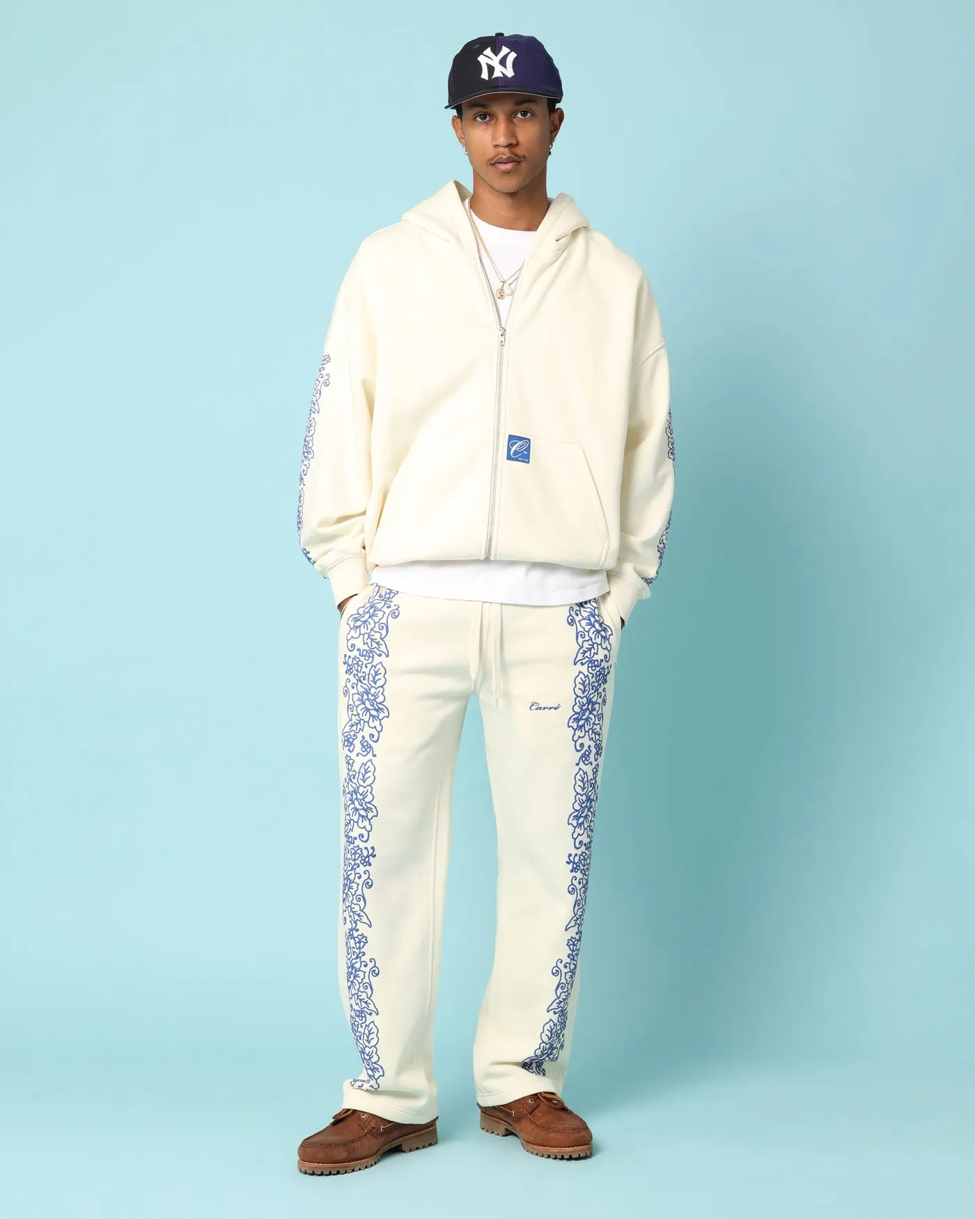 Carré Botanical Oversized Sweatpants Off White