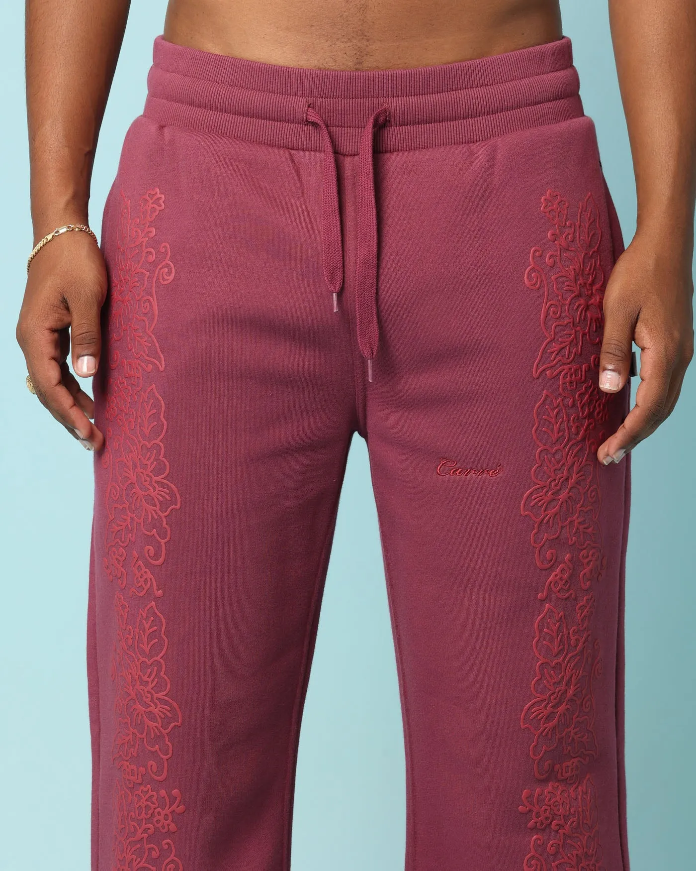 Carré Botanical Oversized Sweatpants Port